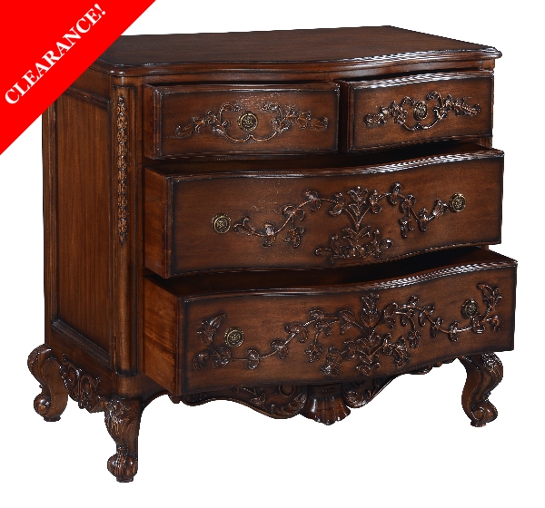 Antoinette French Bedside - Lock Stock & Barrel Furniture Ltd